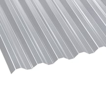 Acrylaat golfplaat | 76/18 | Voordeelpakket | 1,50 mm | Helder | Breedte 3,00 m | Lengte 2,00 m #3