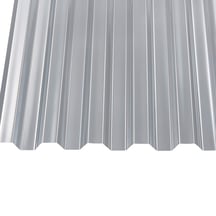 PET damwandplaat | 76/18 | Voordeelpakket | 1,10 mm | Helder, licht blauw getint | Blueline | Breedte 3,13 m | Lengte 2,00 m #4