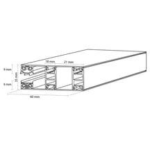 Acrylaat kanaalplaat | 16 mm | Profiel Mendig | Voordeelpakket | Plaatbreedte 1200 mm | Brons | Breedte 3,75 m | Lengte 2,00 m #9