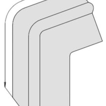 Swisspearl Geknikt windveer | Links | 20° | Terracotta #2