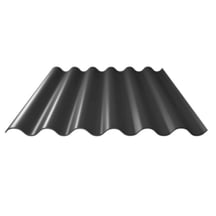 Vezelcement golfplaat P76 | Zwart | 3050 mm #2