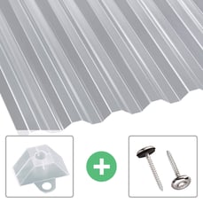 Acrylaat golfplaat | 76/18 | Voordeelpakket