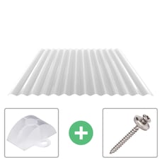 PVC golfplaat | 76/18 | Voordeelpakket