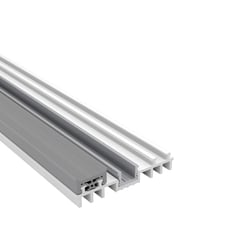 Mendig | Thermo-Rand-Onderprofiel | Kunststof en aluminium | Wit | 2,00 m