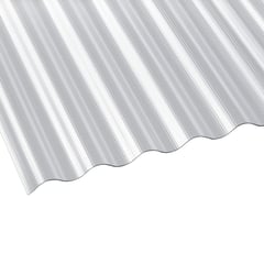 Polycarbonaat golfplaat | 76/18 | 1,40 mm | Helder | Ribbelstructuur | 2,00 m