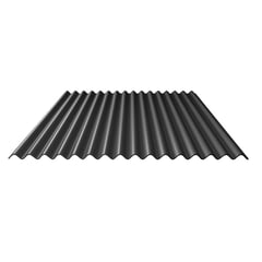 Polyester golfplaat Stabipol | LT 76/18 | 0,85 mm | Donkergrijs | 2,00 m