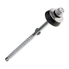 RVS schroeven | Voor montage profieltop op houten constructie | 6,5 x 120 mm | Blank