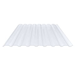 PVC damwandplaat | 20/1100 | 1,40 mm | Helder, licht blauw getint | Wand | 2,00 m