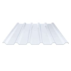 PVC damwandplaat | 207/35 | 1,50 mm | Helder, licht blauw getint | 2,00 m