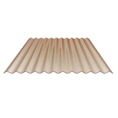 PVC golfplaat | 76/18 | 1,20 mm | Brons | 2,00 m