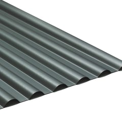 PVC profielplaat SINTRA | 77/18 | 1,20 mm | Antraciet metallic | 2,00 m