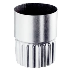 Regenpijp verbindingsstuk | Staal | Ø 90 mm | Verzinkt