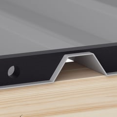 Vulstrook | Profiel 18DR, 20M | Set | Voor op de plaat