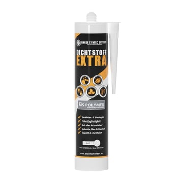 Afdichtingskit EXTRA | Lijm en Afdichtingskit | Wit | Inhoud 290 ml