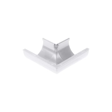 Goot buitenhoek 90 ° | PVC | Ø 125 mm | Kleur grijs