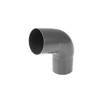 Regenpijp bocht 60° | PVC | Ø 75 mm | Kleur grafiet