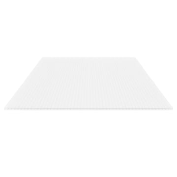 Polycarbonaat kanaalplaat | 16 mm | Breedte 1200 mm | Opaal wit | 2000 mm