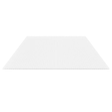 Polycarbonaat kanaalplaat | 16 mm | Breedte 980 mm | Opaal wit | 2000 mm