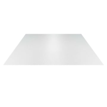 Polycarbonaat kanaalplaat | 4,5 mm | Breedte 1,05 m | Helder | 2,00 m