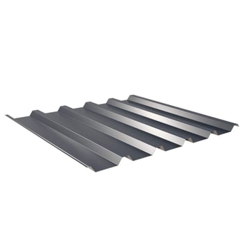 Damwandplaat 35/207 | Dak | Anti-Drup 2400 g/m² | Restpartij | Staal 0,40 mm | 25 µm Polyester | 7016 - Antracietgrijs