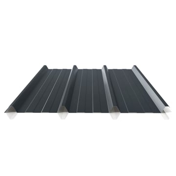 Damwandplaat 45/333 | Dak | Aluminium 0,70 mm | 25 µm Polyester | 7016 - Antracietgrijs