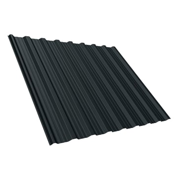 Damwandplaat T18DR | Dak | Staal 0,40 mm | 25 µm Polyester | 7016 - Antracietgrijs