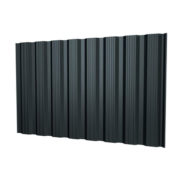 Damwandplaat T18DR | Gevel | Staal 0,40 mm | 25 µm Polyester | 7016 - Antracietgrijs