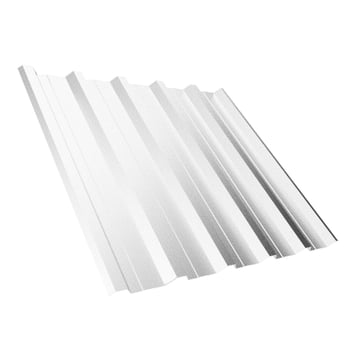 Damwandplaat T35DR | Dak | Staal 0,40 mm | Aluzink | Zilvergrijs