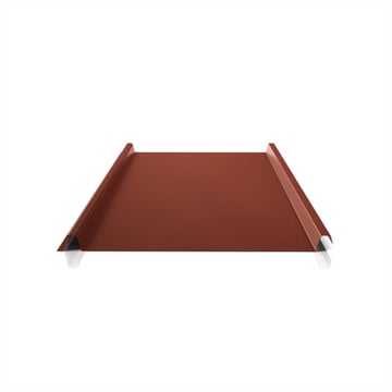 Felsplaat 33/500-LE | Dak | Anti-Drup 1000 g/m² | Restpartij | Staal 0,40 mm | 25 µm Polyester | 8012 - Roodbruin