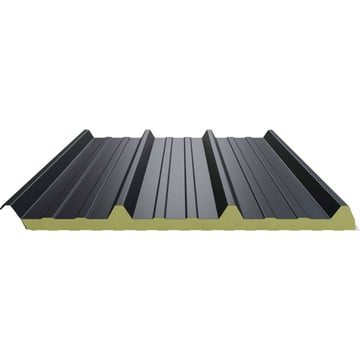 Sandwich Paneel Roof 1000-40 | Dak | Kern 40 mm | 25 µm Polyester | 7016 - Antracietgrijs | 3100 mm