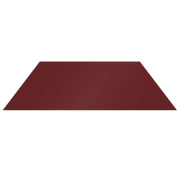 Vlakke plaat | Staal 0,50 mm | 35 µm Mattpolyester | 29 - Rood