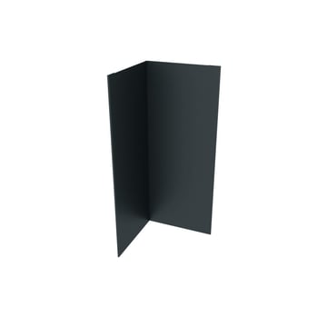 Binnenhoek | 100 x 100 x 2000 mm | Staal 0,50 mm | 25 µm Polyester | 7016 - Antracietgrijs