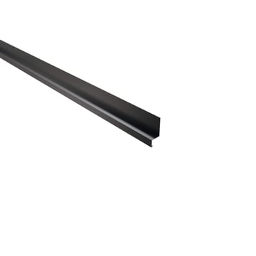 Dorpel | 50 x 25 x 20 mm | 100° | Staal 0,50 mm | 60 µm Puramid | 7016 - Antracietgrijs