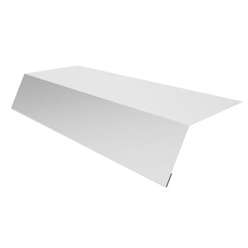 Druiplijst | 125 x 70 x 2000 mm | Staal 0,75 mm | Aluzink | Zilvergrijs