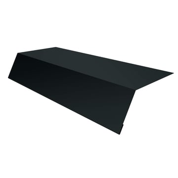 Druiplijst | 125 x 70 x 2000 mm | Staal 0,75 mm | 25 µm Polyester | 7016 - Antracietgrijs