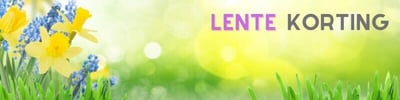 Lente korting - tot 30%!