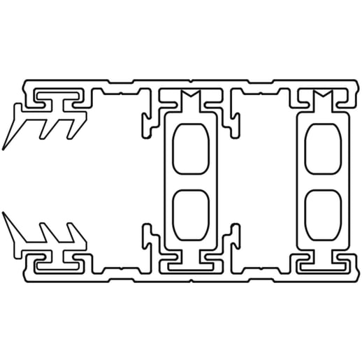 A3 Thermoprofiel | Randprofiel | 16 mm | Aluminium | Blank | 5,00 m #3