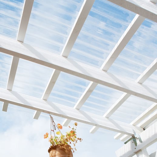 Acrylaat golfplaat | 76/18 | Voordeelpakket | 3,00 mm | Helder | Breedte 3,00 m | Lengte 2,00 m #6