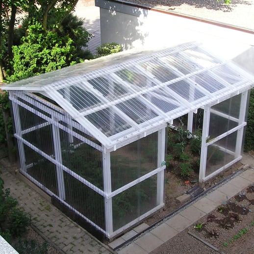 Acrylaat golfplaat | 76/18 | Voordeelpakket | 3,00 mm | Helder | Breedte 3,00 m | Lengte 2,00 m #9