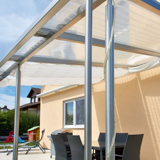 Acrylaat kanaalplaat | 16 mm | Profiel A4 | Voordeelpakket | Plaatbreedte 98 cm | Helder | Extra brede kanalen | Breedte 3,09 m | Länge 2,00 #17