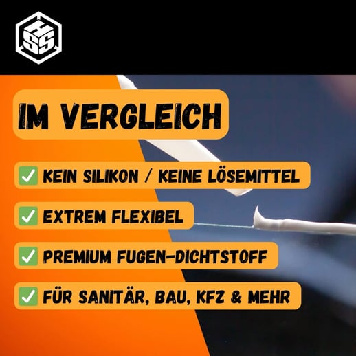 Afdichtingskit FLEX | Voegkit | Zwart | Inhoud 290 ml #5