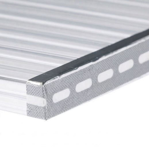 Aluminium tape | Voor boven- of onderkant | 10,00 mm | 3,7 cm | 7,50 m / rol #2