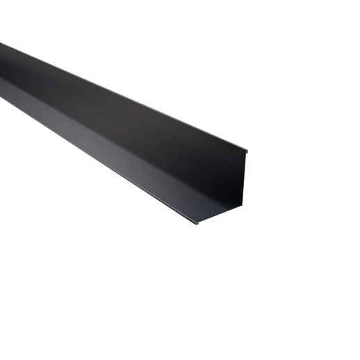 Binnenhoek | 11,5 cm x 11,5 cm x 2,00 m | Staal 0,50 mm | 60 µm Puramid | 7016 - Antracietgrijs #1