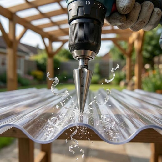 Boortje voor kunststofplaten | Kegelboor #2