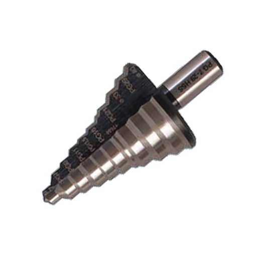 Boortje voor kunststofplaten | Trappenboor | 10 mm #1