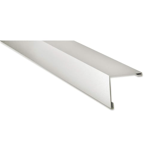 Buitenhoek | 11,5 x 11,5 cm | Staal 0,63 mm | 25 µm Polyester | 9010 - Zuiverwit #1