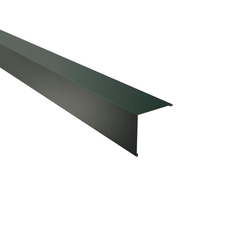 Buitenhoek | 11,5 x 11,5 cm | Aluminium 0,70 mm | 25 µm Polyester | 6005 - Mosgroen #1