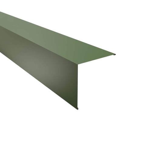 Buitenhoek | 19,5 x 19,5 cm | Staal 0,50 mm | 25 µm Polyester | 6011 - Resedagroen #1