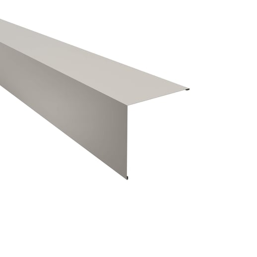 Buitenhoek | 19,5 x 19,5 cm | Staal 0,63 mm | 25 µm Polyester | 9010 - Zuiverwit #1