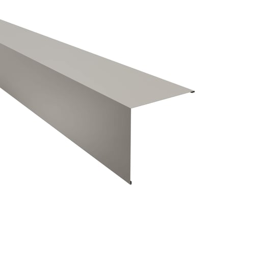 Buitenhoek | 19,5 x 19,5 cm | Staal 0,75 mm | 25 µm Polyester | 9002 - Grijswit #1